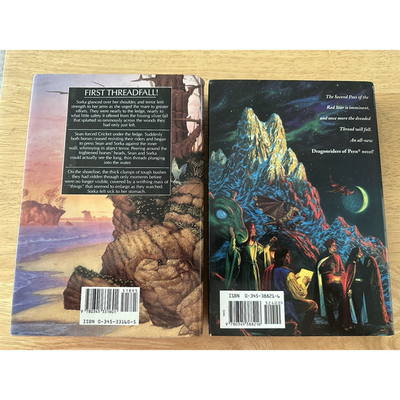 Anne McCaffrey, 2 BKS Dragonseye & Dragonsdawn HC/DJ/ First Ed/Sci-Fi VTG - Picture 2 of 15